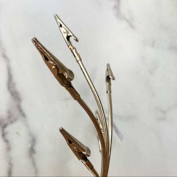 Vintage Art Deco Chrome Post Card Holder Biz Cards - Picture 4 of 8